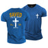 Men's Saved By The Blood Cotton T-Shirt